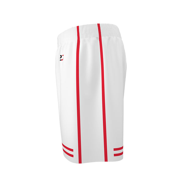 Custom Panthers Core Pro Shorts (Side View) - Coast 2 Coast Sports
