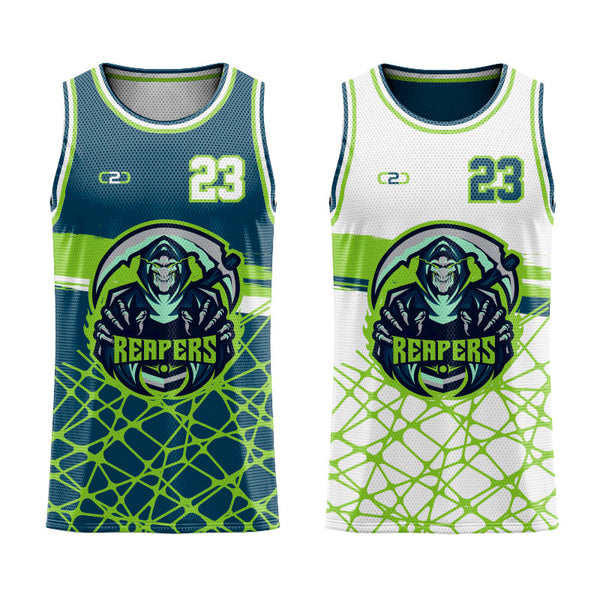 Custom Trippin Core Reversible Basketball Singlet