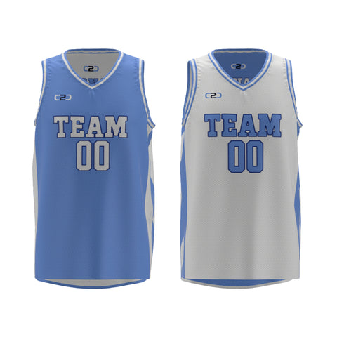 North Carolina Custom Core Reversible Basketball Singlet