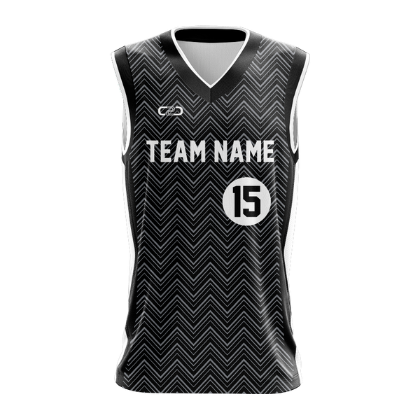Custom Nets 21 Core Basketball Singlet Front View
