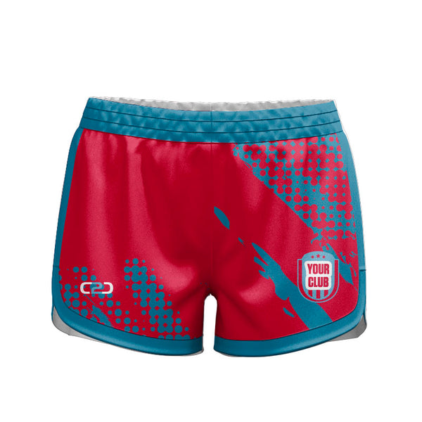 Custom Ladies Shorts West 7.5CM Front View