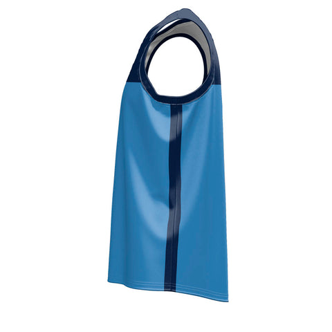 Pre Numbered Dream Basketball Singlet Sky/Navy