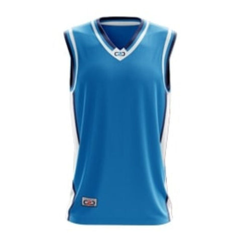 North Carolina Basketball Singlet Sky (Front View) - Coast 2 Coast Sports