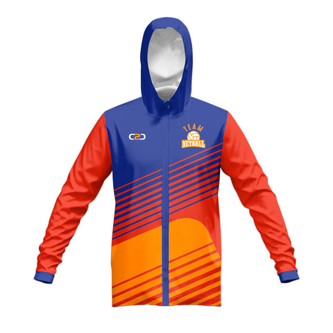 Custom Shift Tech Zip Hoodie Front View