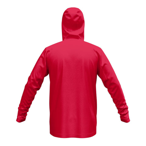 Glide SlimFit HP Tech Zip Hoodie Red